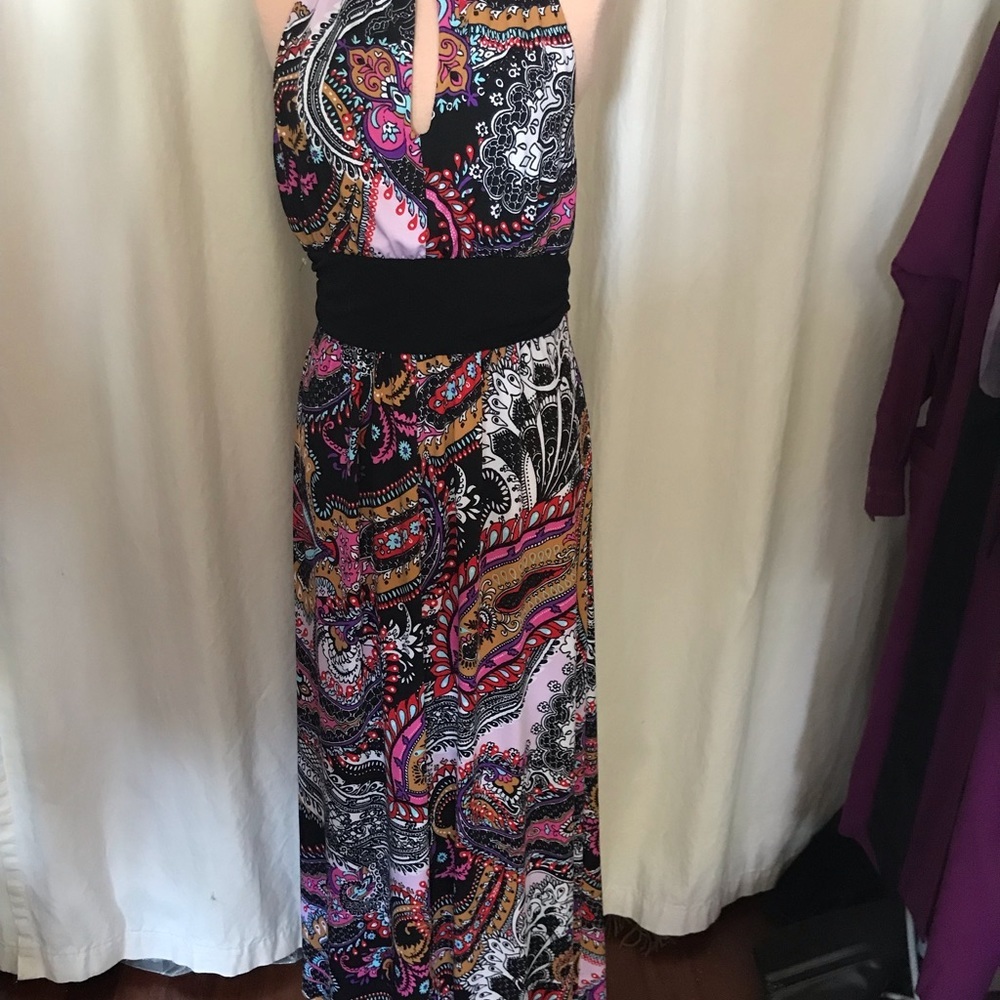 Cory L summer dress maxi length never worn 60’s print - Picture 3 of 6